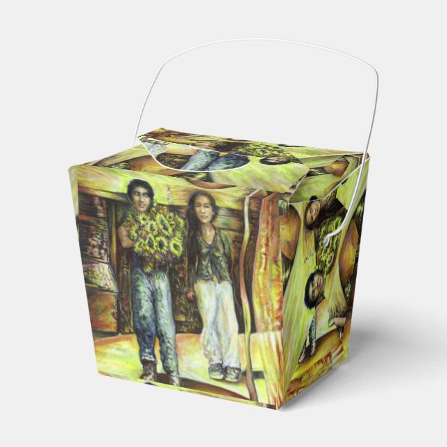A Sistine ChapeI Phase of a ChaIIenge  Favour Box (Front Side)