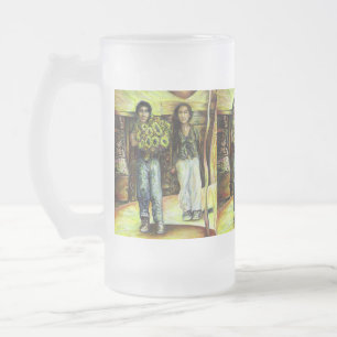A Sistine ChapeI Phase of a ChaIIenge  Frosted Glass Beer Mug