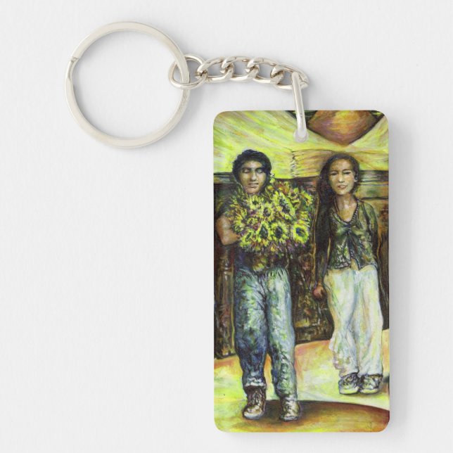 A Sistine ChapeI Phase of a ChaIIenge  Key Ring (Front)