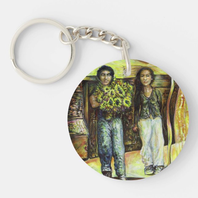 A Sistine ChapeI Phase of a ChaIIenge  Key Ring (Front)