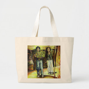 A Sistine ChapeI Phase of a ChaIIenge Large Tote Bag