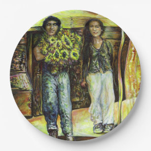 A Sistine ChapeI Phase of a ChaIIenge  Paper Plate