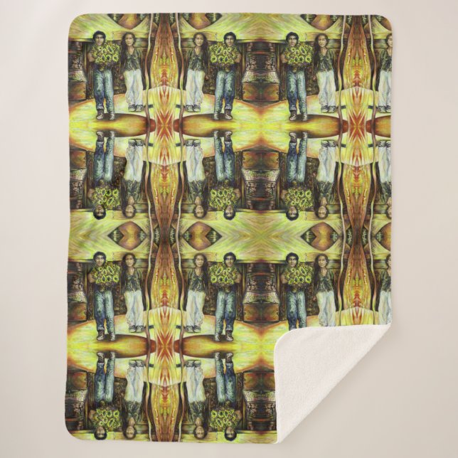 A Sistine ChapeI Phase of a ChaIIenge  Sherpa Blanket (Front)