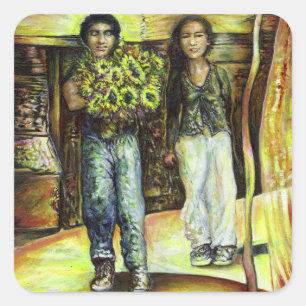 A Sistine ChapeI Phase of a ChaIIenge  Square Sticker