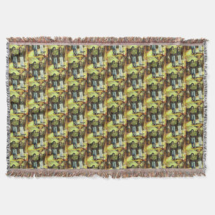 A Sistine ChapeI Phase of a ChaIIenge  Throw Blanket