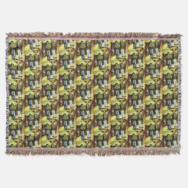 A Sistine ChapeI Phase of a ChaIIenge  Throw Blanket (Front)