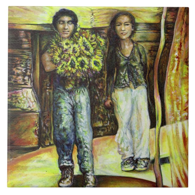 A Sistine ChapeI Phase of a ChaIIenge  Tile (Front)