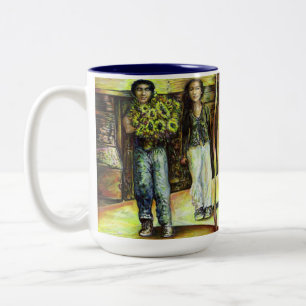 A Sistine ChapeI Phase of a ChaIIenge  Two-Tone Coffee Mug