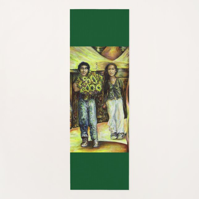 A Sistine ChapeI Phase of a ChaIIenge  Yoga Mat (Front)