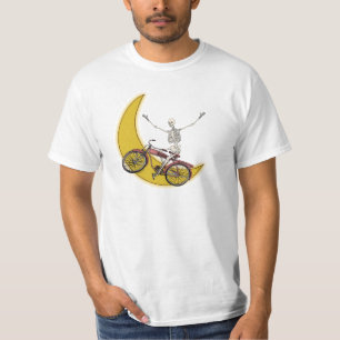 A Skeleton Bicycle  t-shirt
