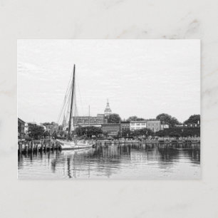 A Sketch of Annapolis Harbour Postcard