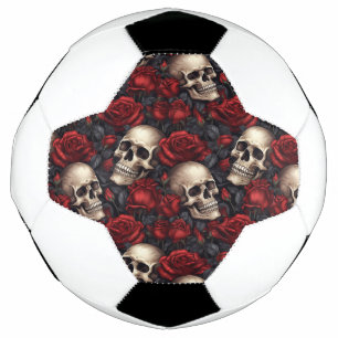 A Skull and Roses Series Design 10 Football