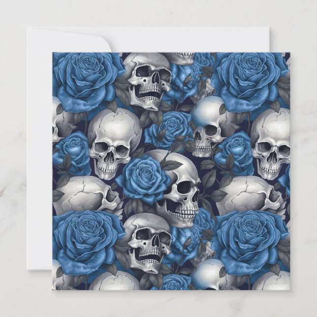A Skull and Roses Series Design 12 (Front)