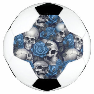 A Skull and Roses Series Design 12 Football
