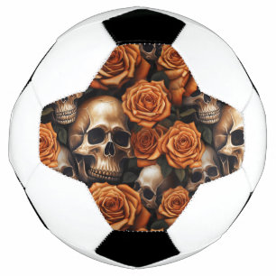 A Skull and Roses Series Design 9 Football