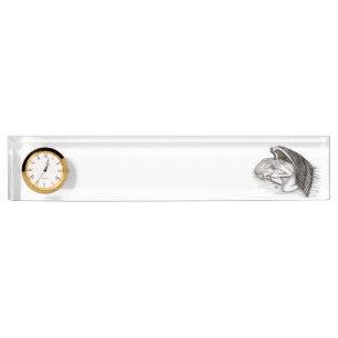 A sleeping Angel , Black and white Design Nameplate
