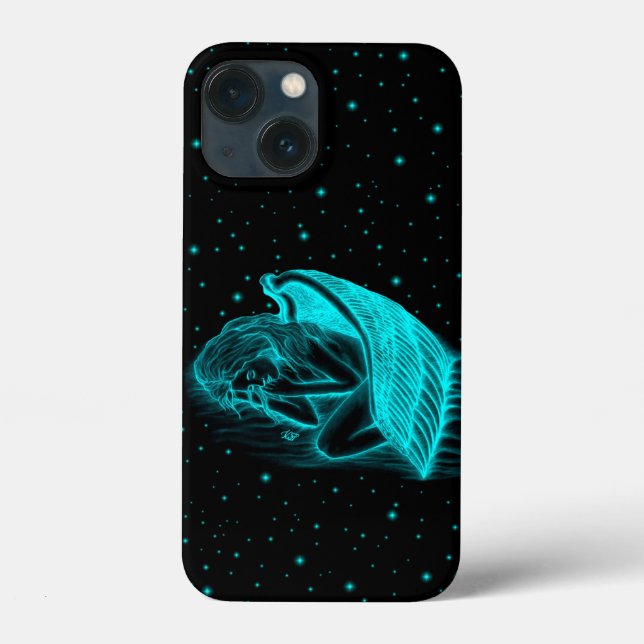 A sleeping Angel Case-Mate iPhone Case (Back)