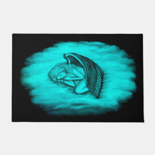 A sleeping Angel Doormat