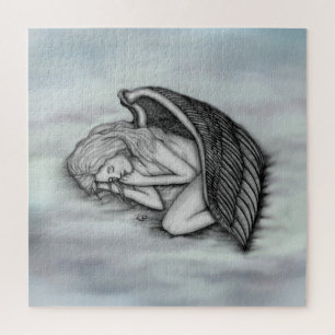 A sleeping Angel Jigsaw Puzzle