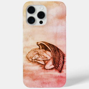 A sleeping Angel on the heavens clouds iPhone 15 Pro Max Case
