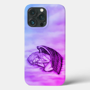 A sleeping Angel on the heavens clouds iPhone 13 Pro Case