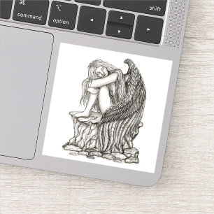 A sleeping Angel on the Stone