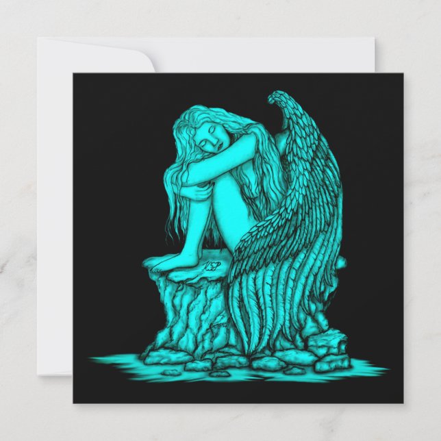 A sleeping Angel on the Stone (Front)