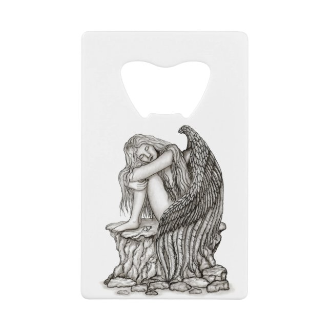 A sleeping Angel on the Stone (Front)