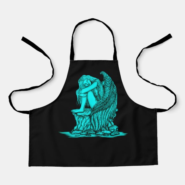 A sleeping Angel on the Stone Apron (Front)