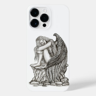 A sleeping Angel on the Stone iPhone 14 Pro Max Case
