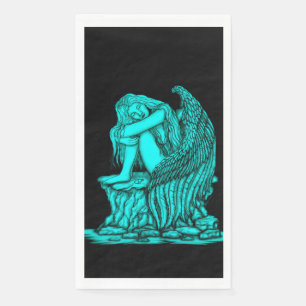 A sleeping Angel on the Stone Napkin