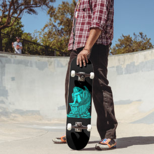 A sleeping Angel on the Stone Skateboard