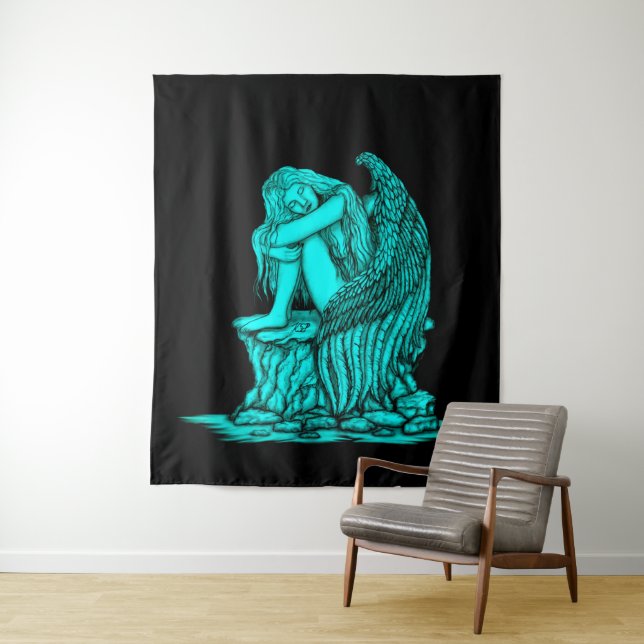 A sleeping Angel on the Stone Tapestry (In Situ)