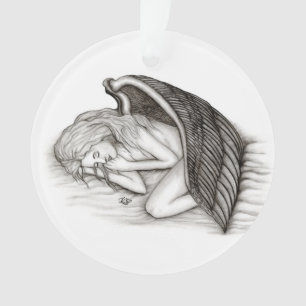 A sleeping Angel Ornament