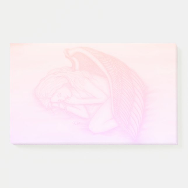 A sleeping Angel Post-it Notes (Front)