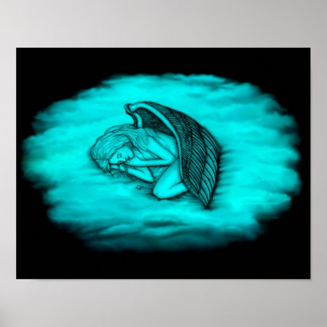 A sleeping Angel Poster (Front)