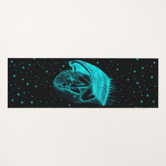 A sleeping Angel Yoga Mat