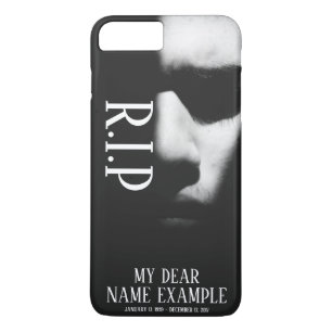 A sleeping face in half shadow iPhone 8 plus/7 plus case