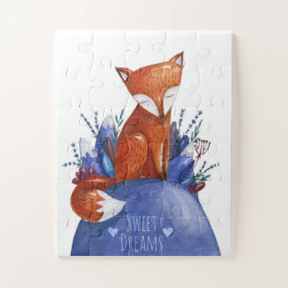 A sleepy little fox puzzle