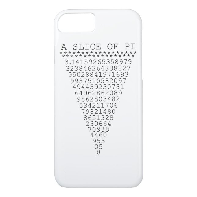 A Slice of Pi Presentation Case-Mate iPhone Case (Back)