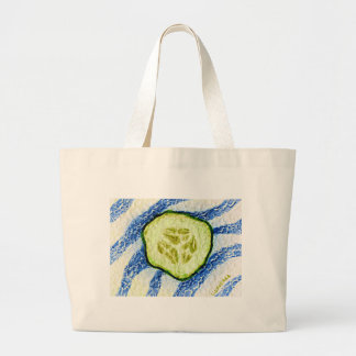 A Slice of Summer Large Tote Bag