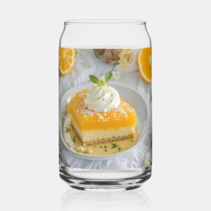 A Slice of Summer Sunshine Can Glass