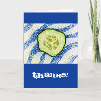 A Slice of Summer Thank You Card