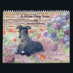 A Slim Dog Year Calendar<br><div class="desc">Our slim dog pals are on the ball all right - every month shows them conscious of what's going on eg Talk like a pirate day in September, Halloween in October etc</div>