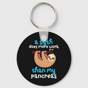 A Sloth Does More Work Than My Pancreas Diabetes A Key Ring