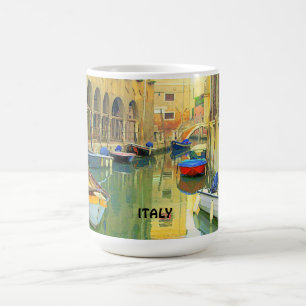 A SMALL CANAL, ITALY COFFEE MUG
