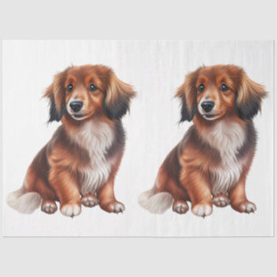 A Small Dog Series Design 18 Tissue Paper