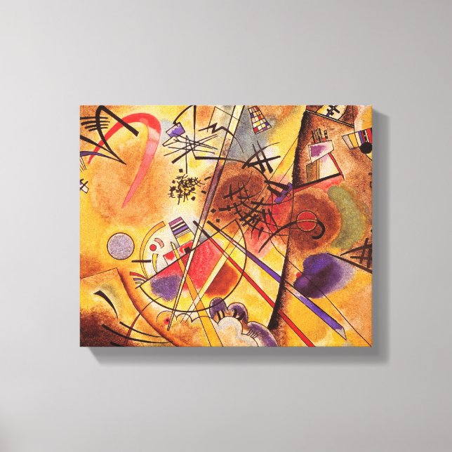 A Small Dream In Red Canvas Print (Front)