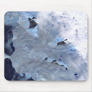 A small field of glaciers surrounds Baffin Bay Mouse Mat