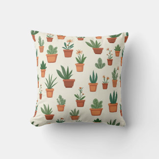 a small flowerpot cushion